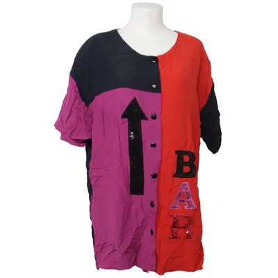 Chemise à manches courtes (Noir, Rose, Rouge, Multicolore) de Zucchero Viscose