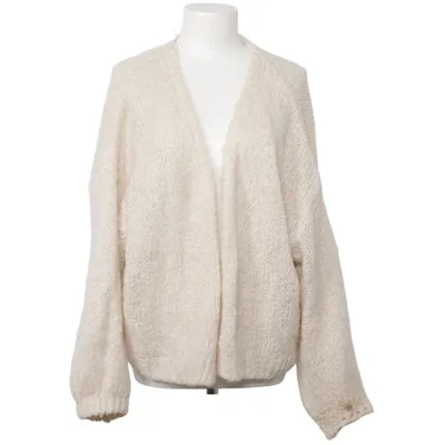 Cardigan (Wit) Acryl, Mohair, Polyamide, Wol