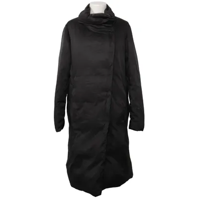 Doudoune longue (Noir) de Donna Karan Duvet, Plume, Polyamide, Polyester