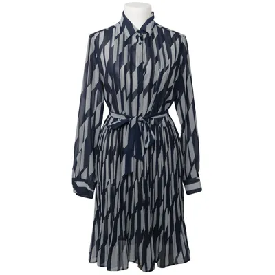 Skjortklänning (Blå, Vit) från Deby Debo Polyester
