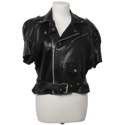 Biker jacket (Black) from Vent couvert