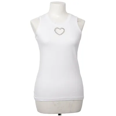 Tanktop  (Hvid) fra Maja Bomuld, Elastan