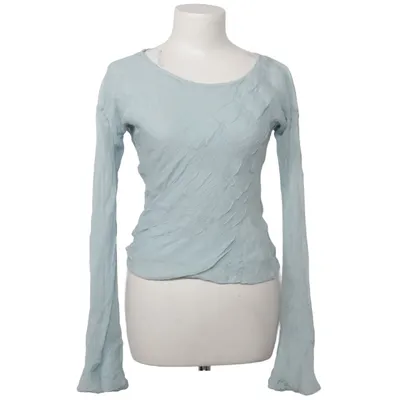Wrap blouse (Blue) from Nolita Cotton, Silk