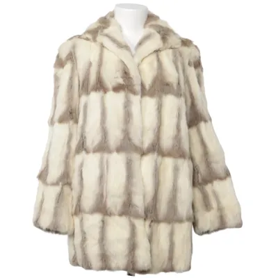 Fur jacket (White, Gray)