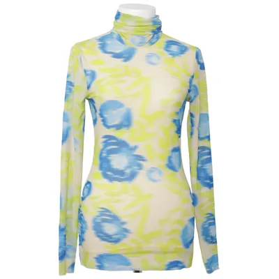 Top (Blauw, Groen, Beige) van Ganni