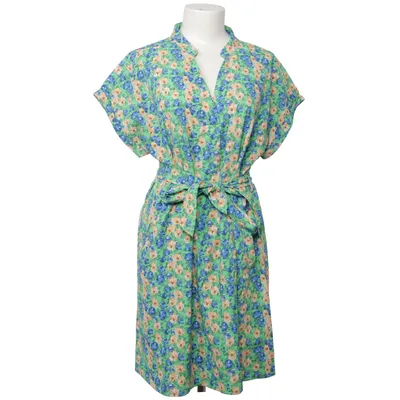 Jurk (Groen, Blauw, Meerkleurig) van Axara Polyester