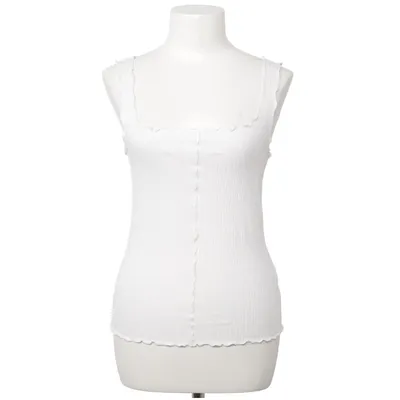 Tanktop (Weiß) von Yaya Women Baumwolle, Elasthan, Modal