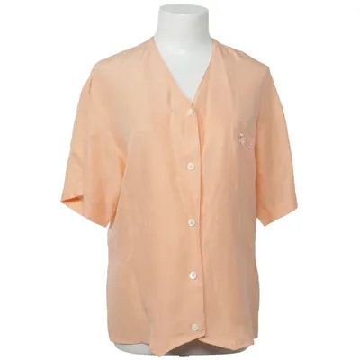 Chemise à manches courtes (Orange) de Emdee Soie