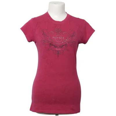 T-shirt (Rose) de Hard Rock Couture Coton, Élasthane, Polyester