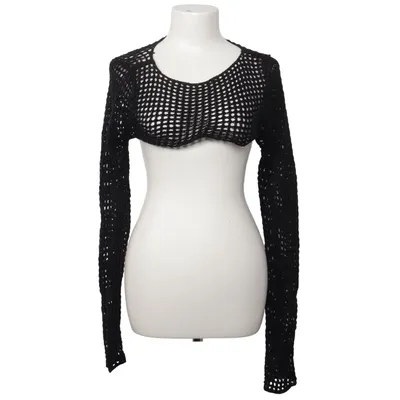 Crop Top (Schwarz) von Urban Outfitters Baumwolle