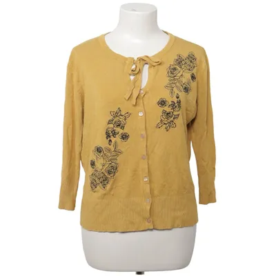 Cardigan (Jaune) de Banned Apparel Élasthane, Polyamide, Viscose