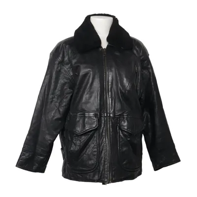 Lederjacke (Schwarz) von Milan Leder, Polyester