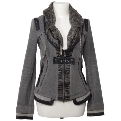 Jacket (Gray, Black) from Sportalm Cotton, Polyamide, Polyester, Polyurethane