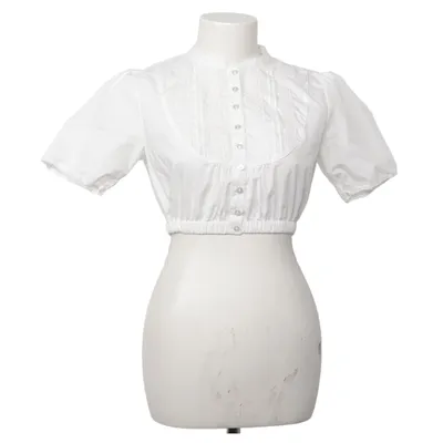 Chemisier Dirndl (Blanc) de Alpentrachten Coton, Polyester