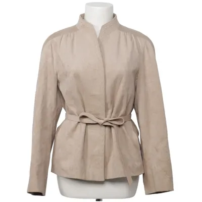 Jakke (Beige) fra Delmod Polyester, Polyurethan