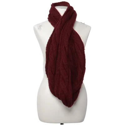 Infinity scarf (Rood) van Hallhuber Accessories