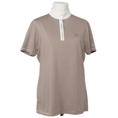 Polotrøje (Beige, Hvid) fra BR Elastan, Polyester