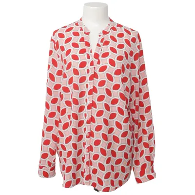 Blus (Röd, Rosa, Vit) från VA Milano Elastan, Polyester