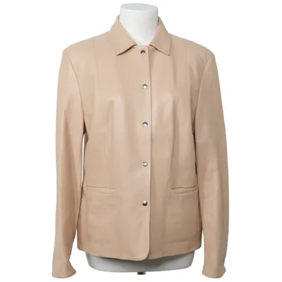 Jacke (Beige) von Bogner Leder, Polyester, Viskose