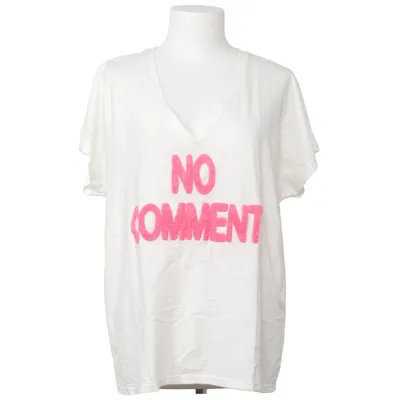 T-shirt (Blanc, Rose) de Banditas from Marseille Coton