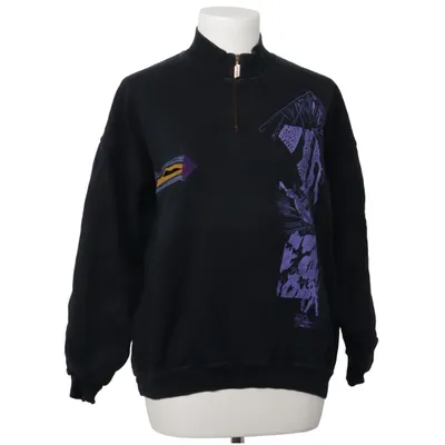 Sweatshirt (Black, Purple, Multicolored) from Mäser Cotton