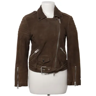Bikerjack (Hitchen Biker) van Allsaints Katoen, Leer, Polyester, Viscose