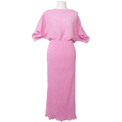 Maxikleid (Pink) von Never Fully Dressed Elasthan, Polyester