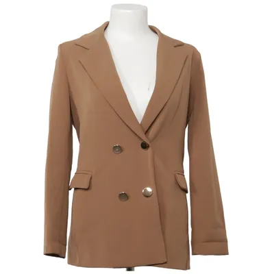 Kavaj (Beige) från Charget Bomull, Elastan, Polyester