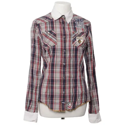 Shirt (Blue, Red, Multicolored) from Hubermans Cotton