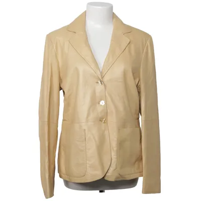 Ledersacko (Beige) von Gaddi's Acetat, Nylon, Wildleder