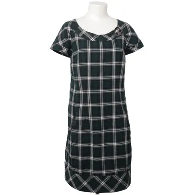 Klänning (Grön, Svart, Vit) från Cheer Elastan, Polyester, Viskos