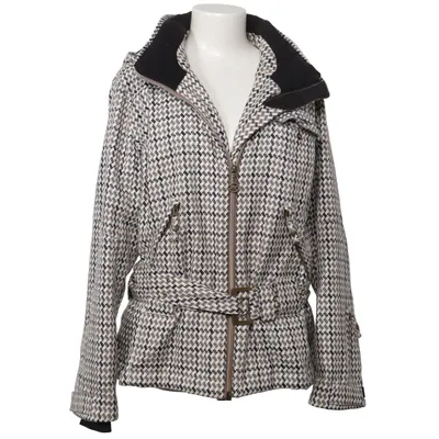 Skijacke (Weiß, Schwarz, Grau) von Exxtasy Polyamid, Polyester