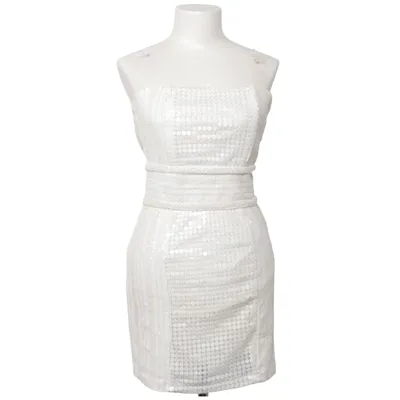 Cocktailklänning (Vit) från Boohoo Premium Polyester