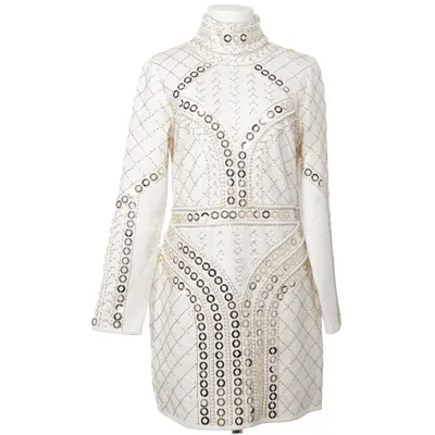 Cocktail dress (White) from Starlet Cotton, Elastane