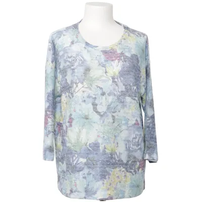 Trui (Blauw, Meerkleurig) van Walbusch Polyamide, Polyester, Viscose