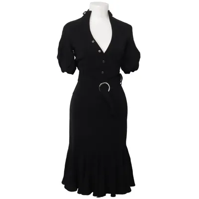 Klänning (Svart) från Karen Millen Acetat, Elastan, Polyester