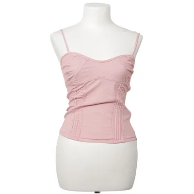 Corset (Red, White) from Zara Cotton, Elastane