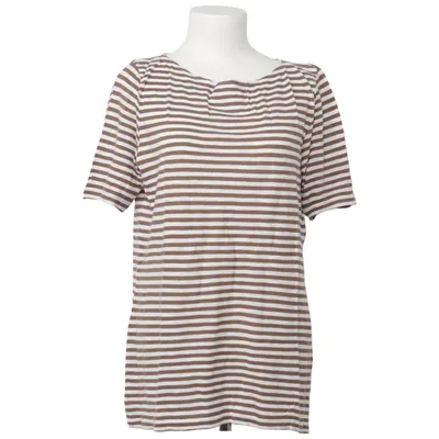 T-shirt (Bruin, Wit) van Marc O'Polo