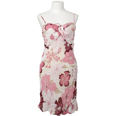 Strandkleid (Pink, Weiß, Mehrfarbig) von Vivien Caron Polyamid, Viskose