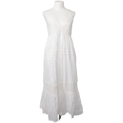 Robe longue (Blanc) de Coline Coton