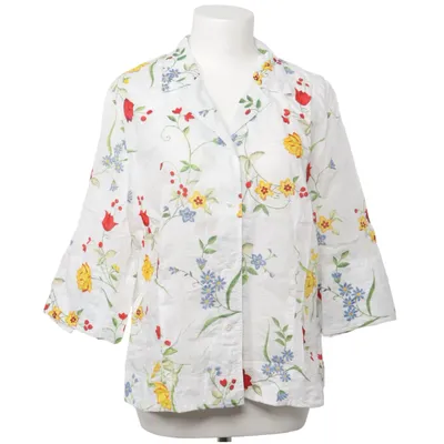 Blouse (White, Multicolored) from Gläser Cotton