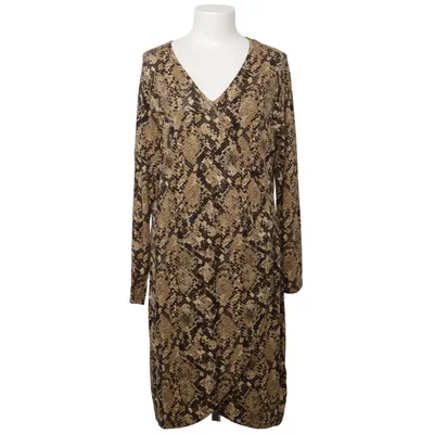 Robe (Marron, Noir) de True Spirit Élasthane, Viscose
