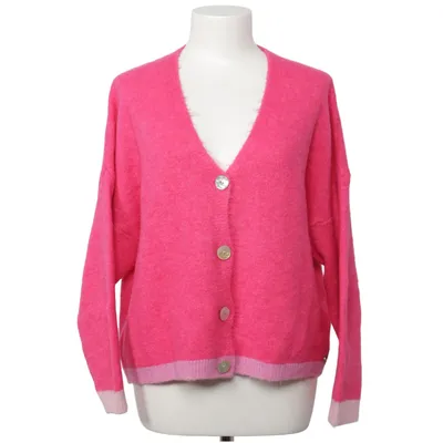 Cardigan (Roze) van Heart Kiss Acryl, Polyamide, Polyester, Viscose, Wol