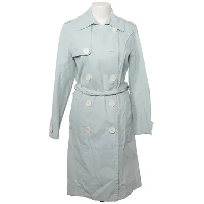 Trench-coat (Bleu) de Cacharel Coton, Polyuréthane