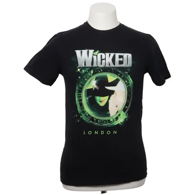 T-shirt (Sort, Flerfarvet) fra Wicked Bomuld