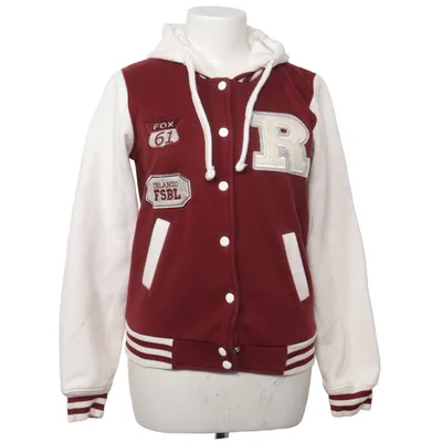 Collegejacka (Röd, Vit) från Urban Diva Bomull, Polyester