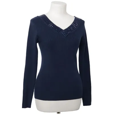 Sweater (Blue) from Ebelieve Cashmere, Cotton, Wool