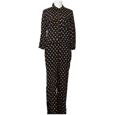 Jumpsuit (Zwart, Geel, Wit) van 123 Paris Viscose