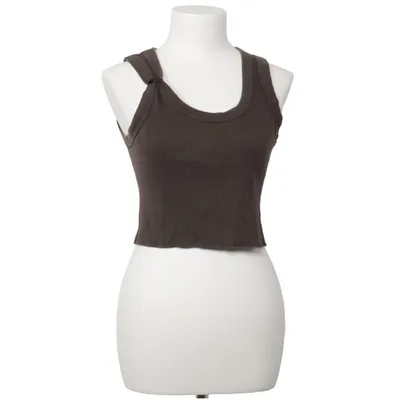 Tanktop (Grijs) van Brandy Melville Katoen