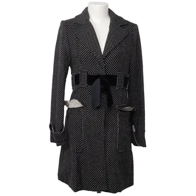 Frakke (Sort, Hvid) fra Hazel Polyester